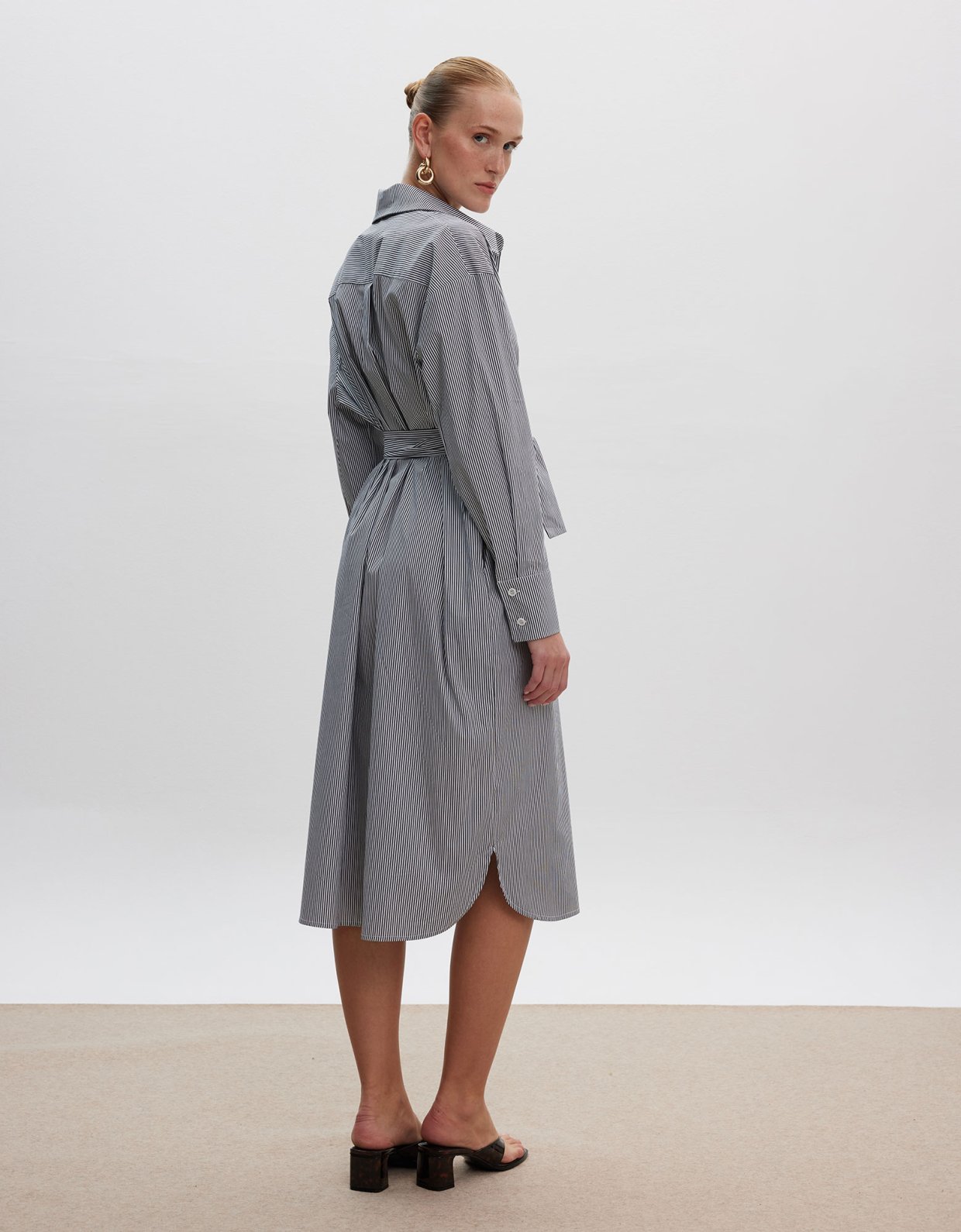 Ciel Concept La vie en ciel black stripes dress