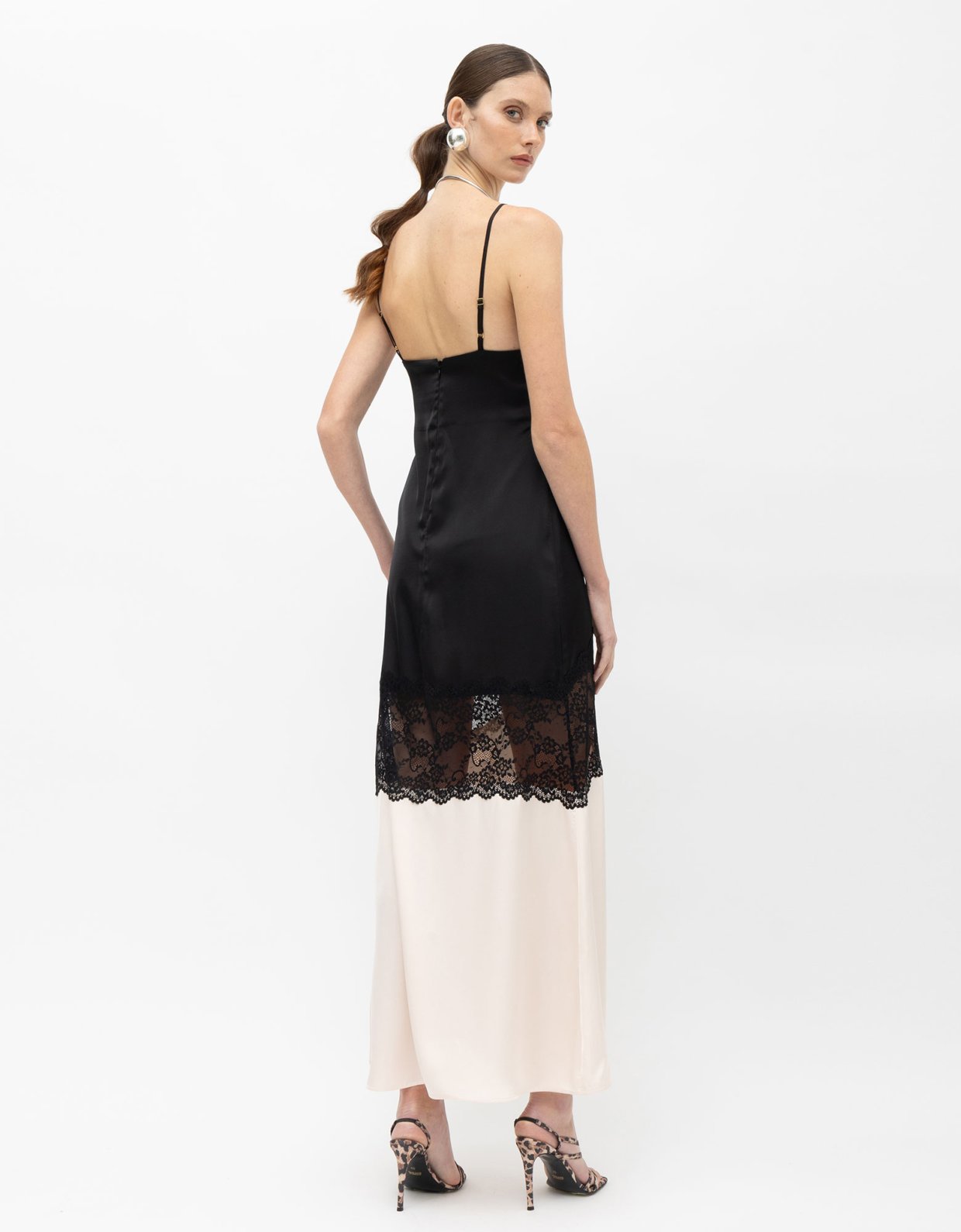 Mallory the label Lalibela dress b&w