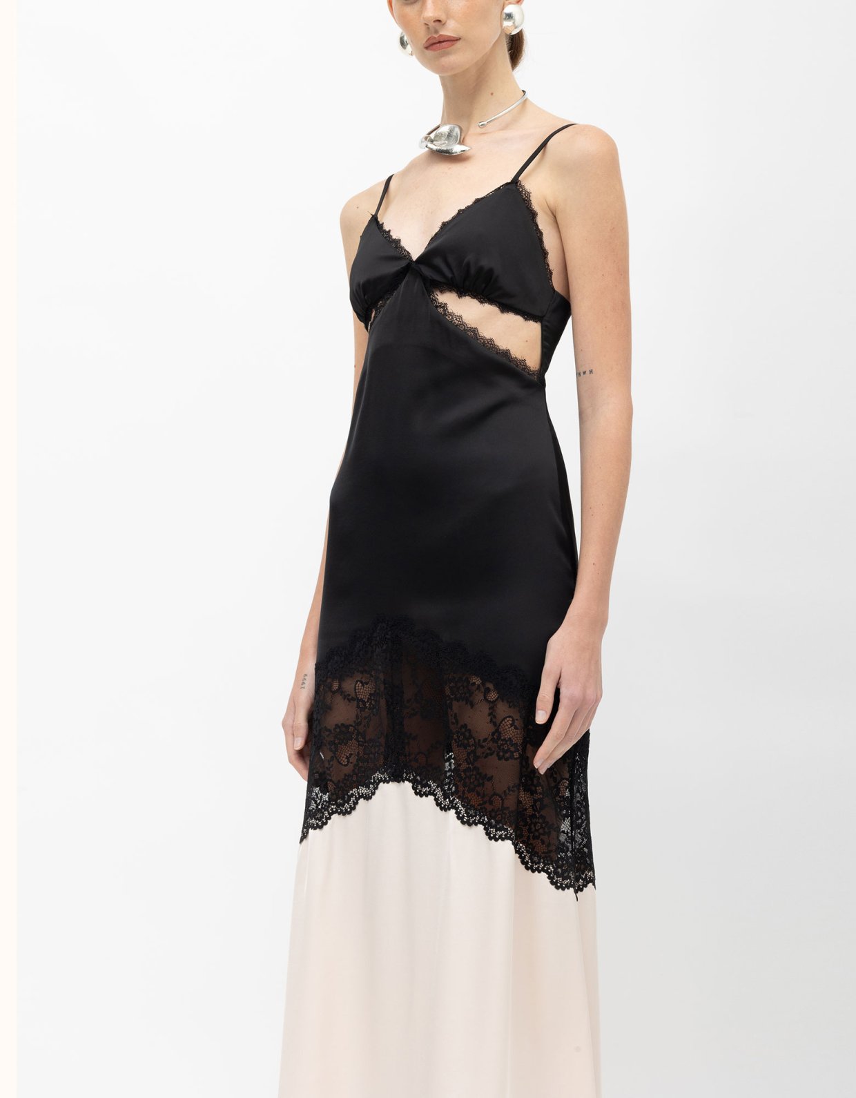 Mallory the label Lalibela dress b&w