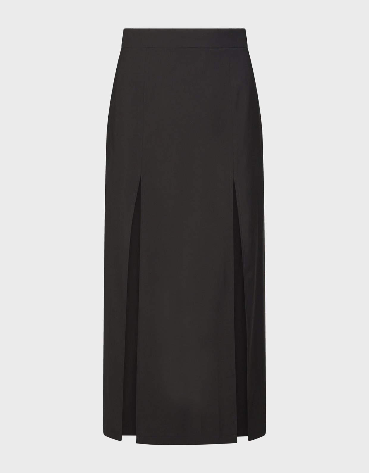 Nadia Rapti Lava midi skirt black