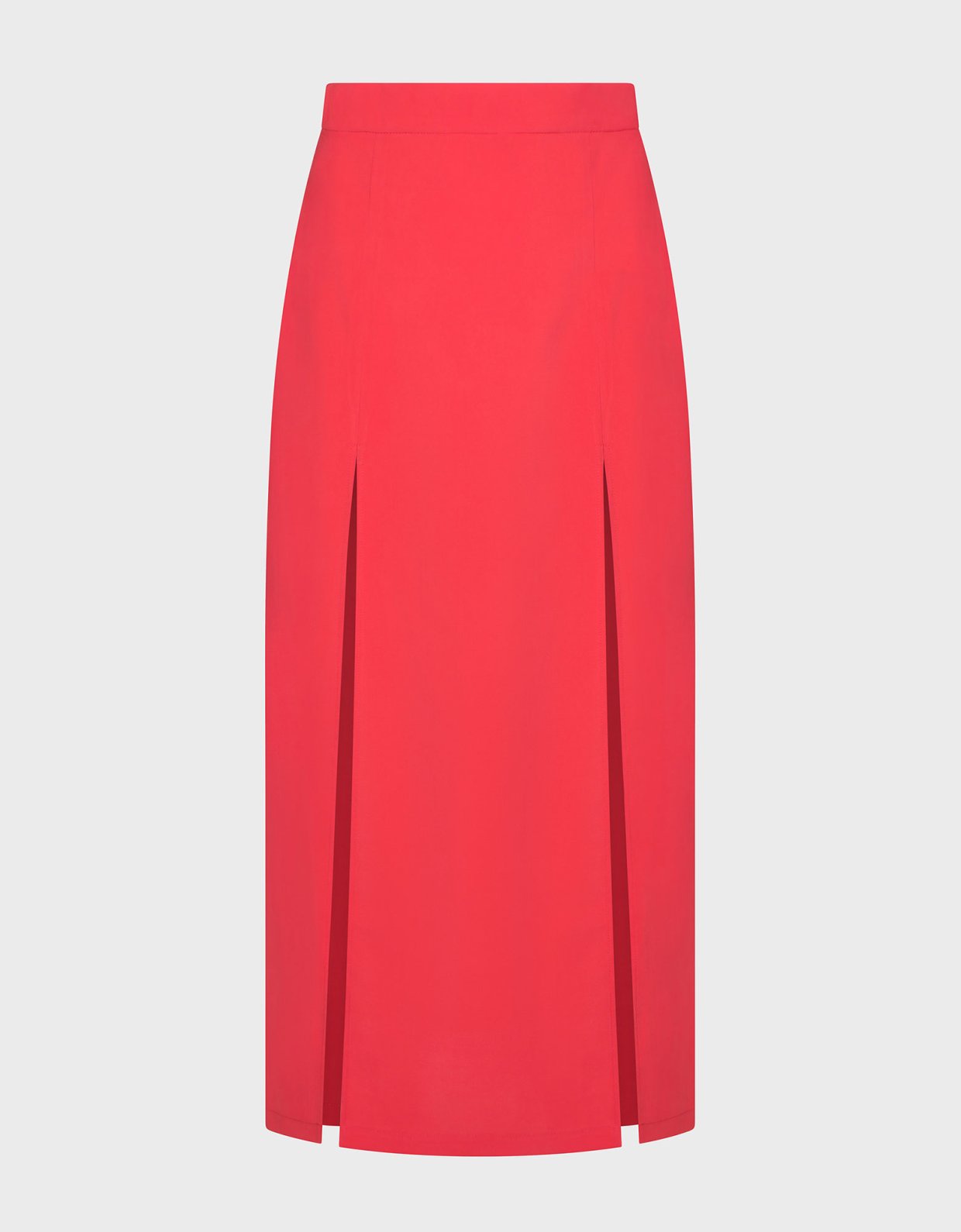 Nadia Rapti Lava midi skirt red