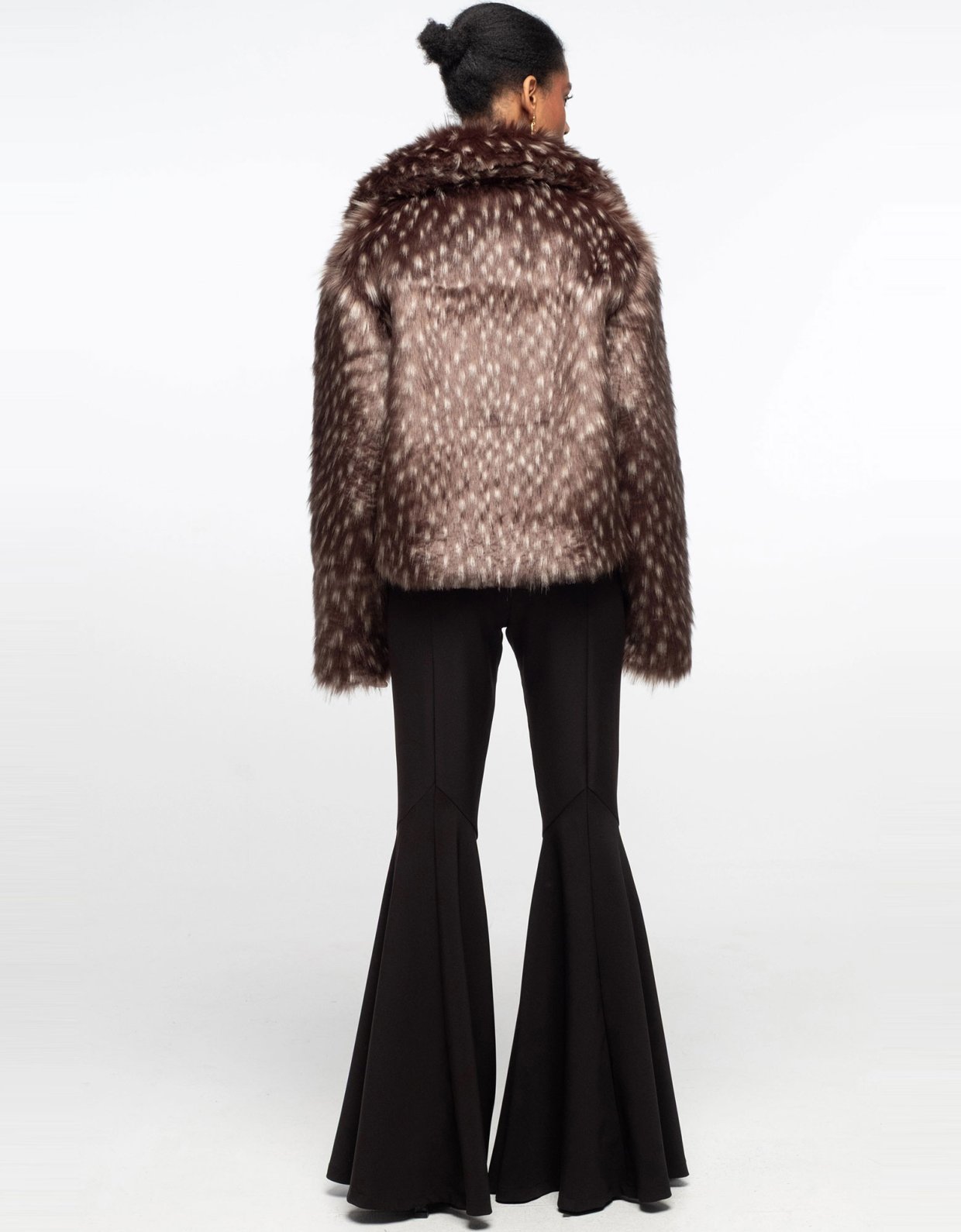 Peace and Chaos Lavish eco-fur coat faux lynks