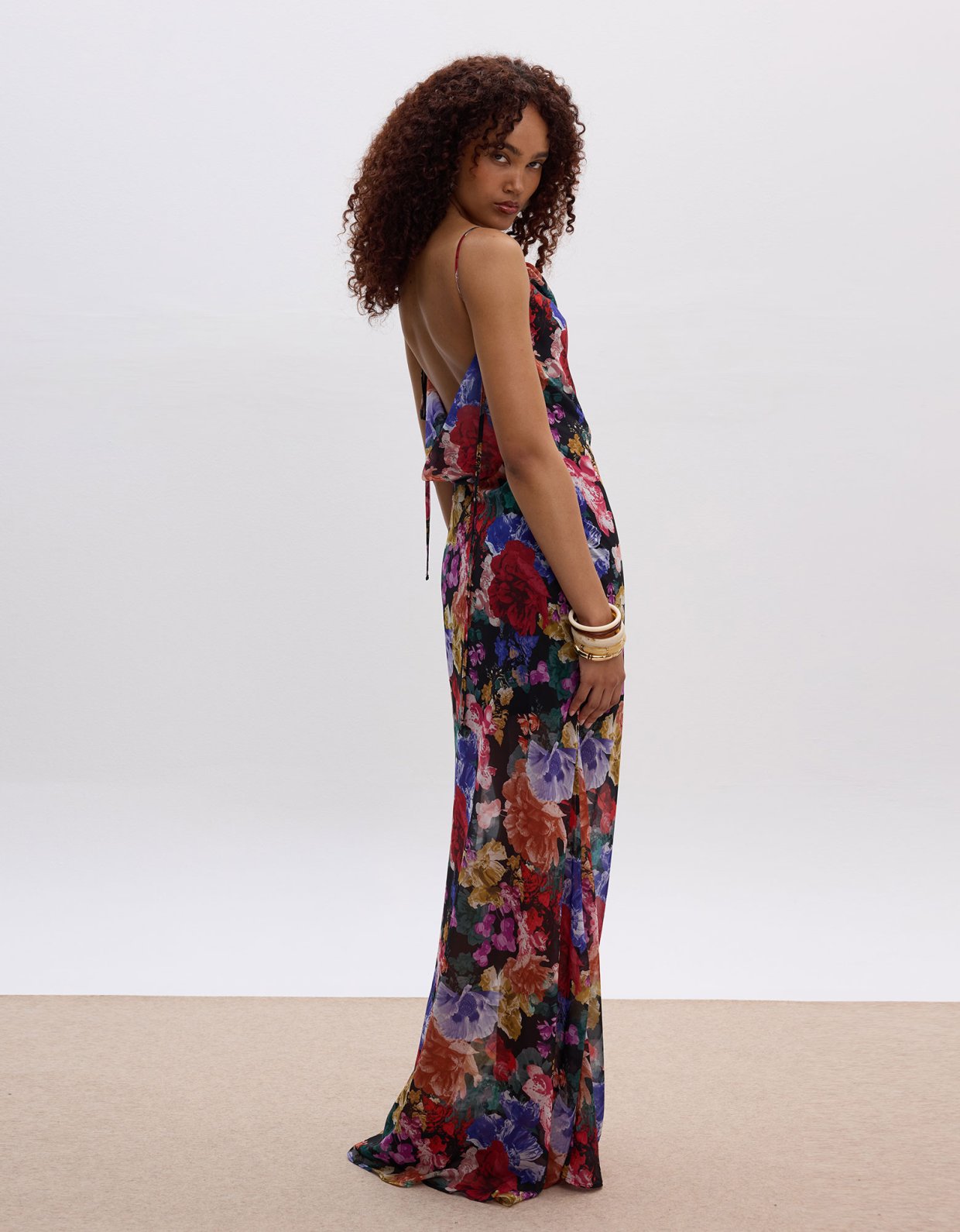 Ciel Concept Layla backless maxi dress