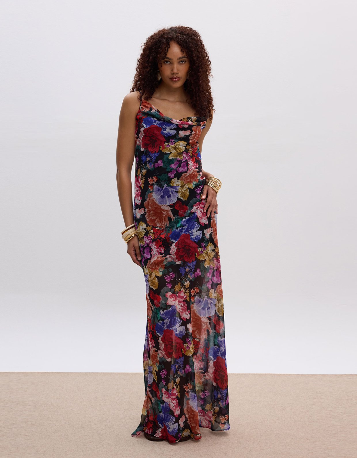 Ciel Concept Layla backless maxi dress