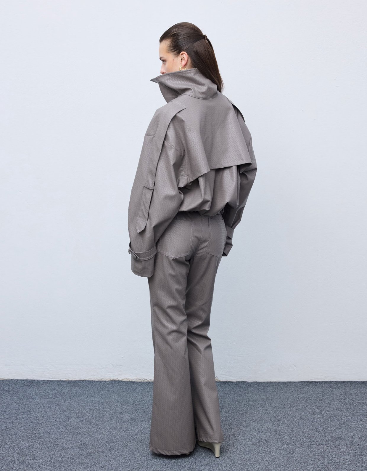 Ciel Concept Leather knots pants elephant