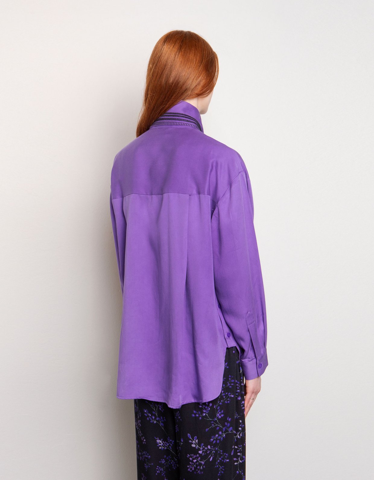 Nisώ Liberty shirt iris