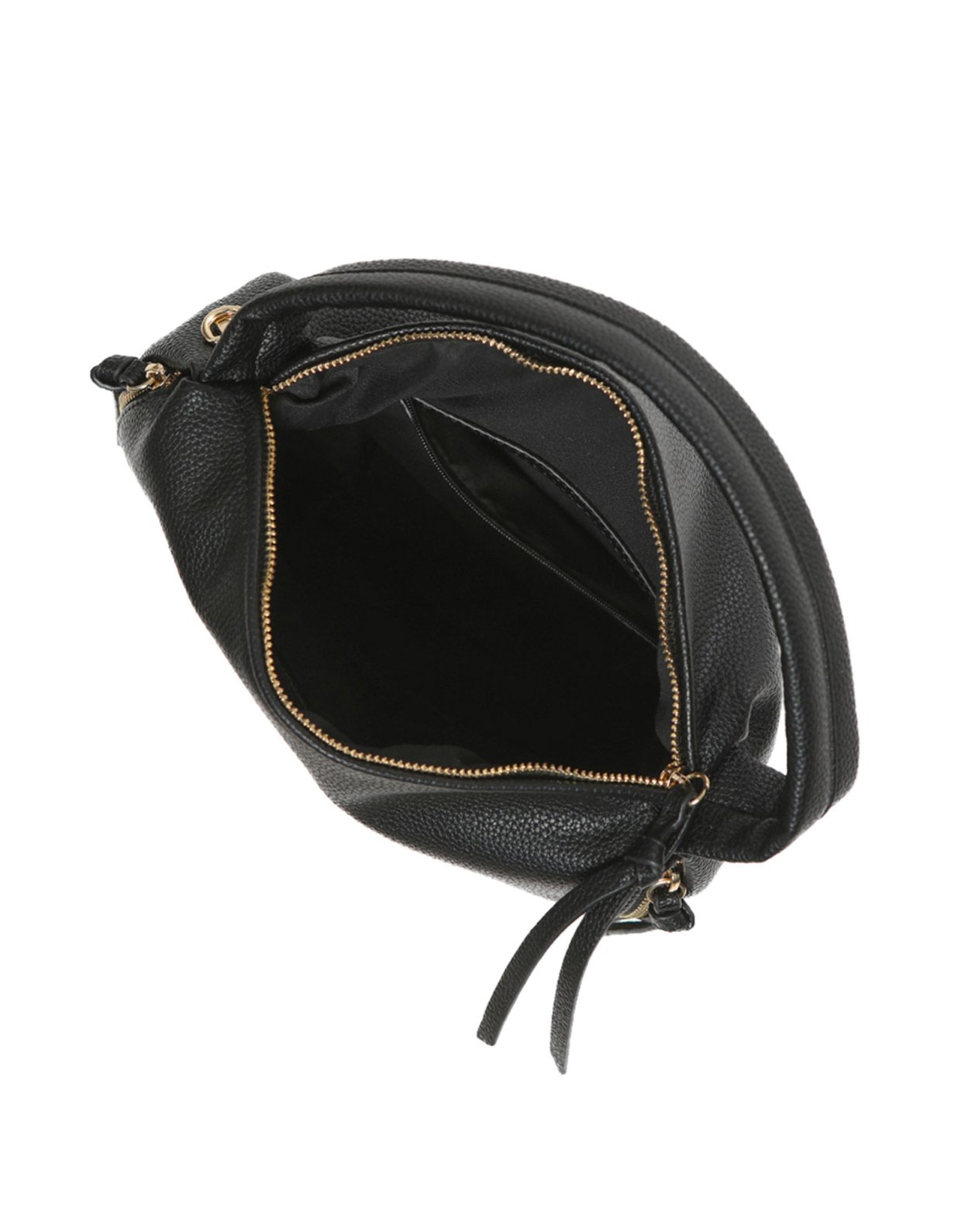 By Byblos Libra hobo handbag black