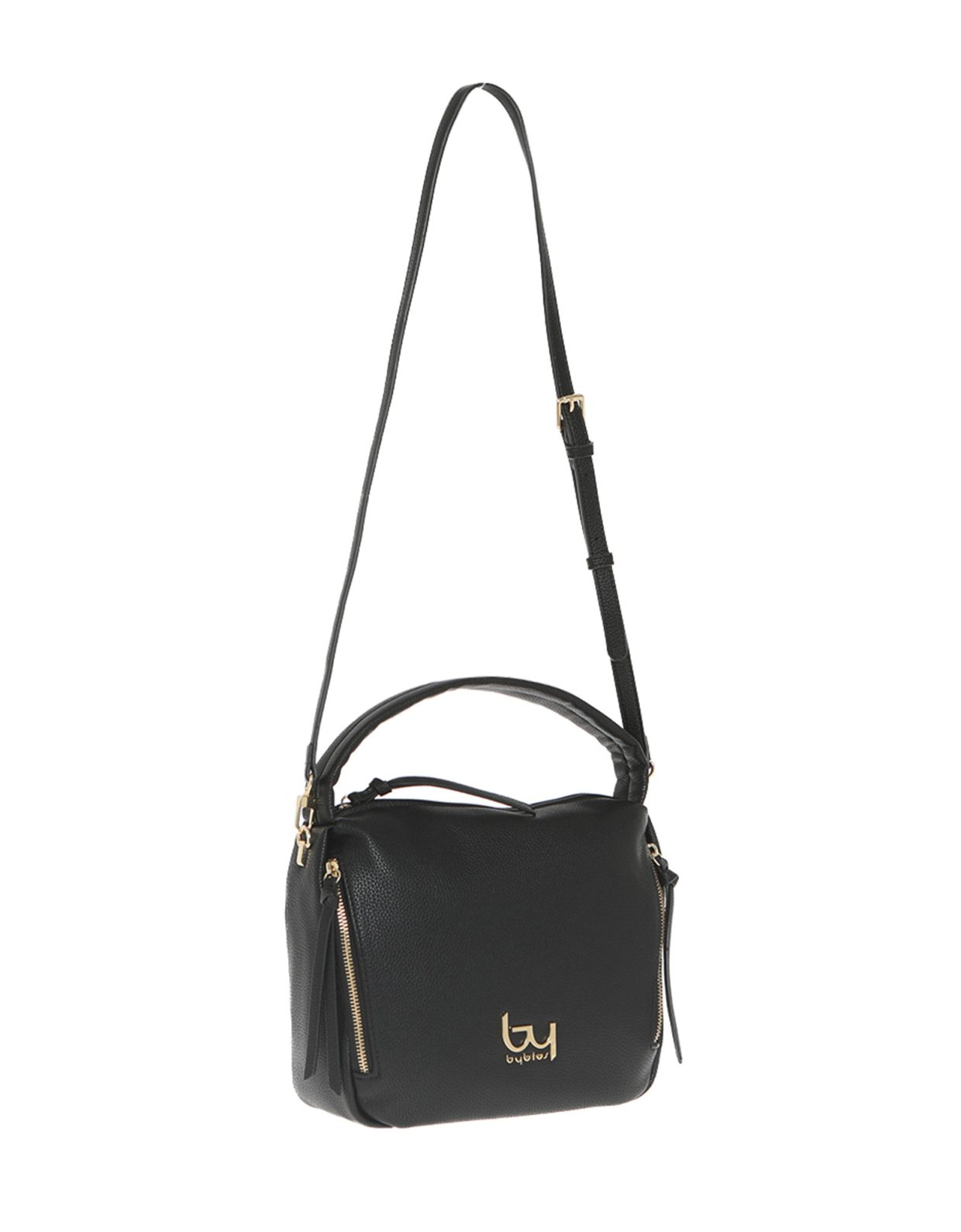 By Byblos Libra hobo handbag black