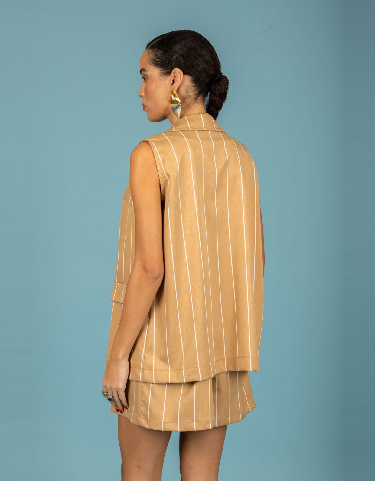 Chaton Lilo sleeveless blazer