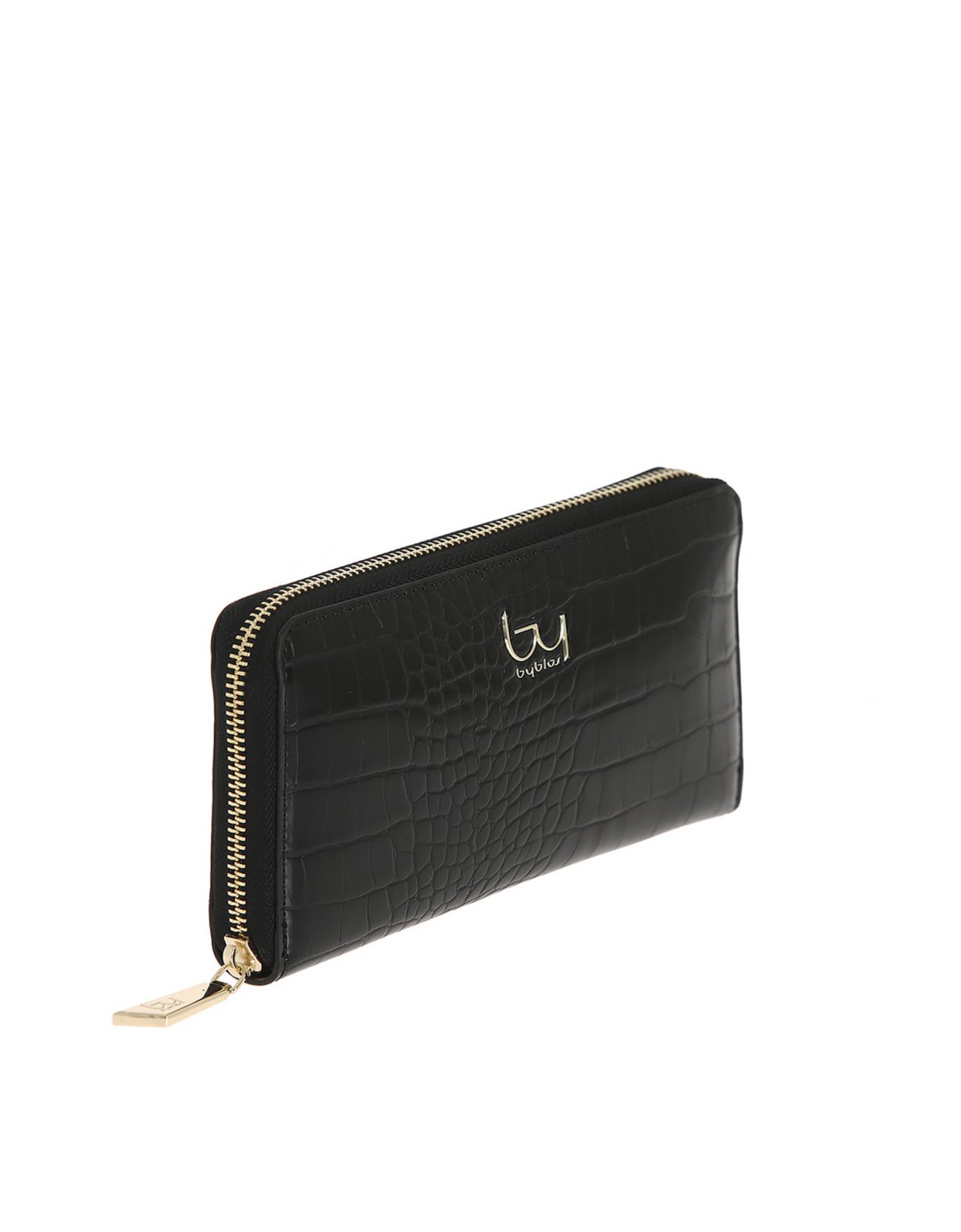 By Byblos Lily zip around wallet black