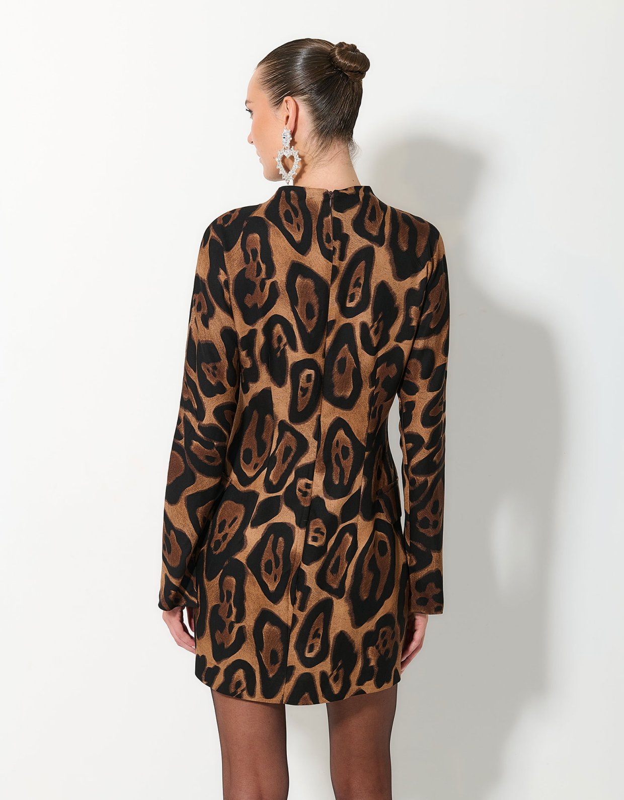 Dorina Savva Lita dress animal print