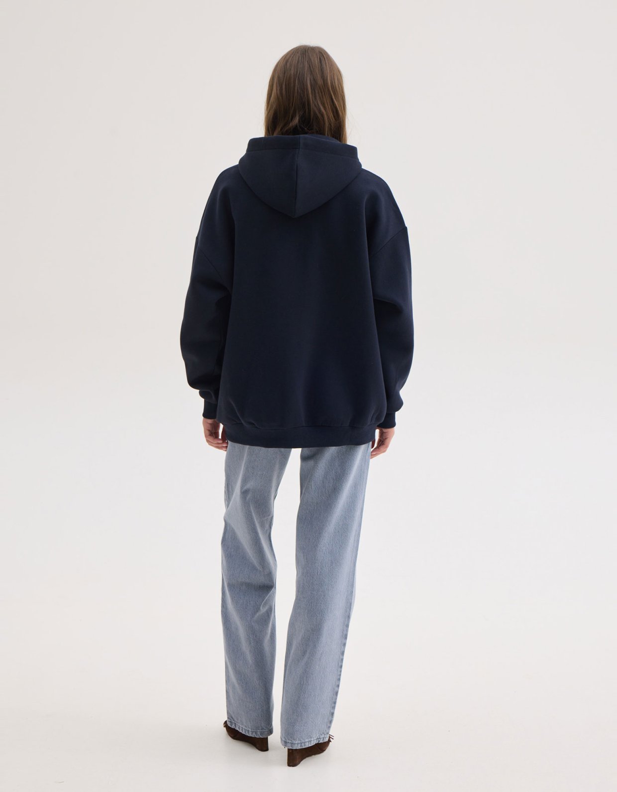 Sunset go Lizi zip hoodie blue