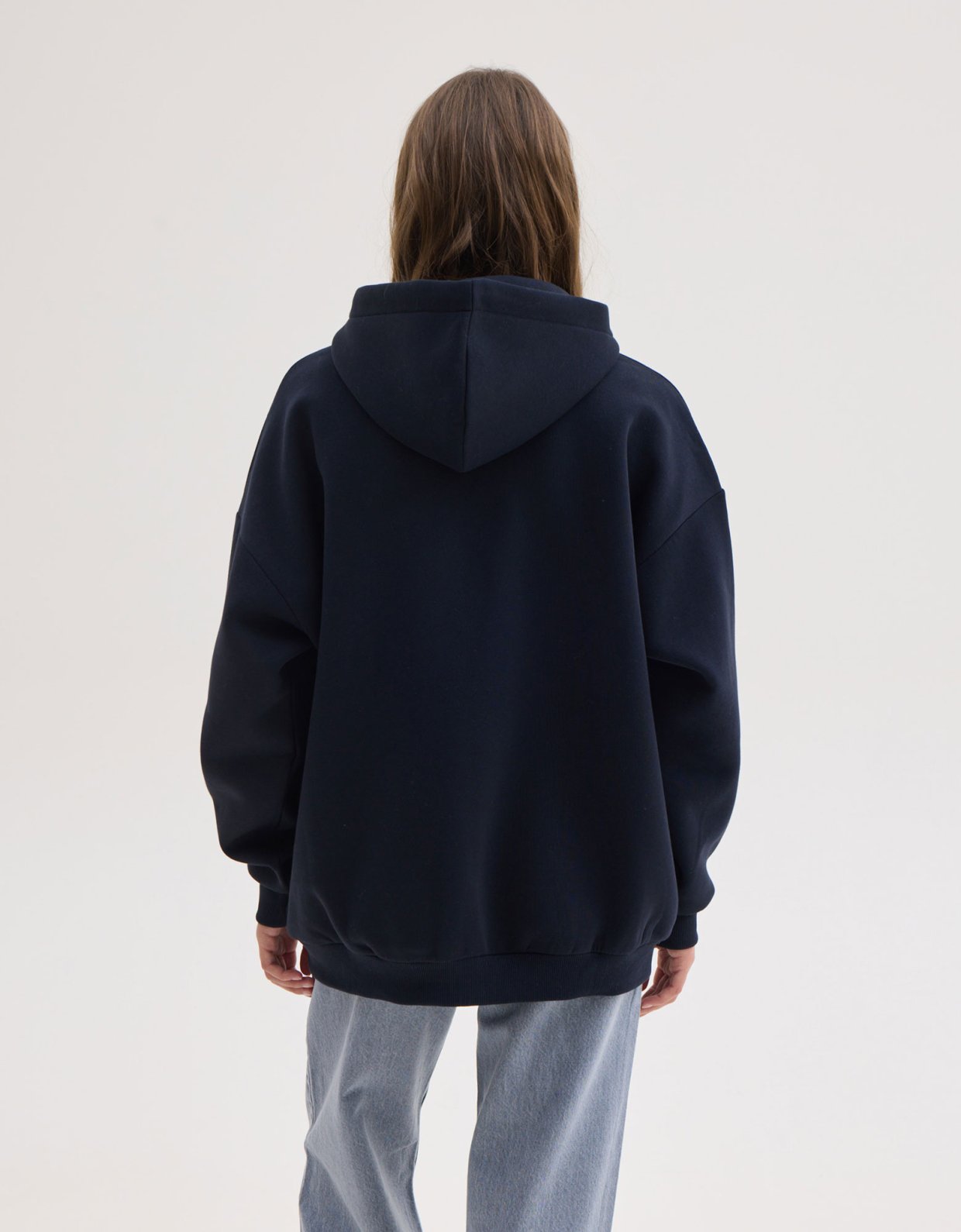 Sunset go Lizi zip hoodie blue