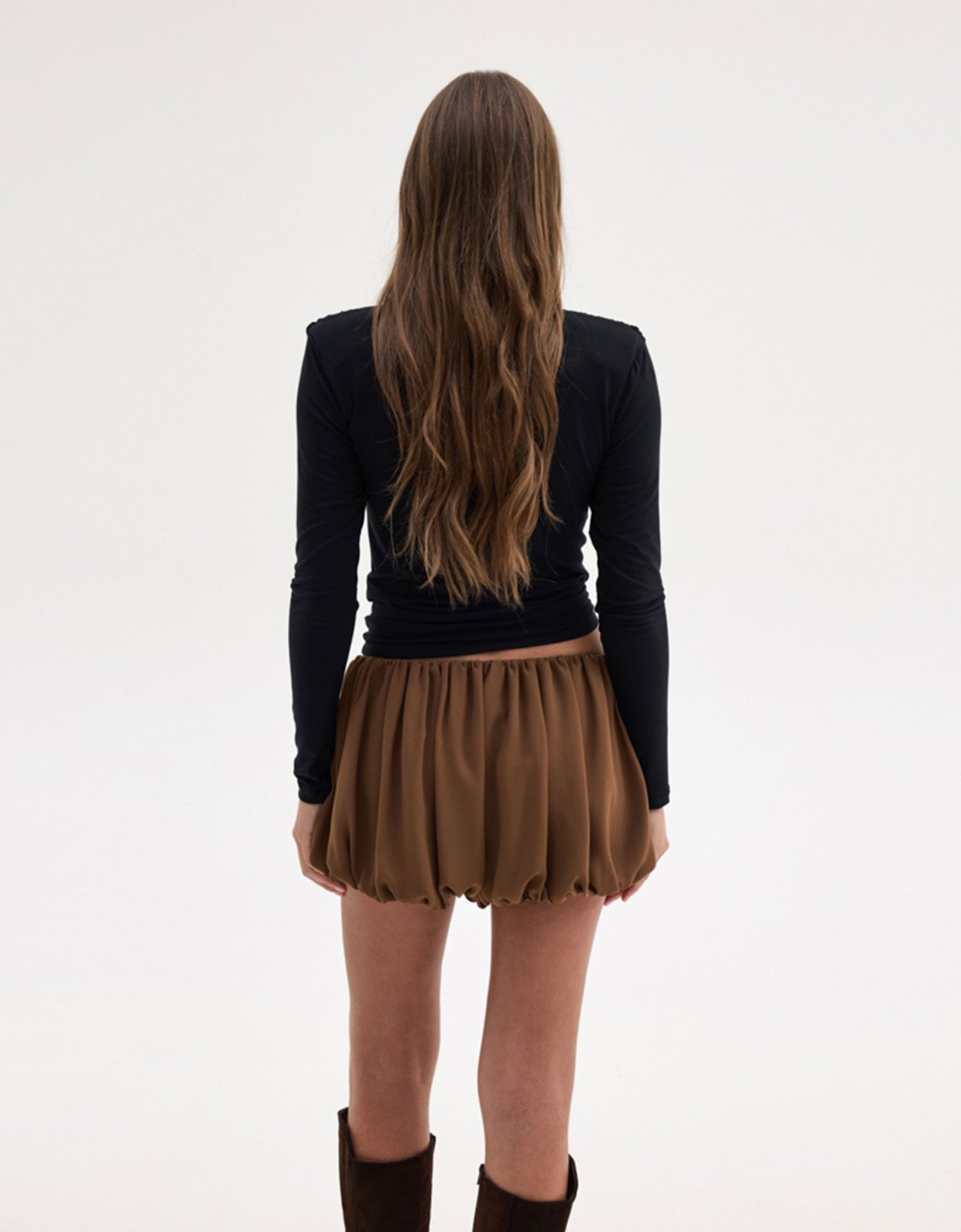 Sunset go Louise top black