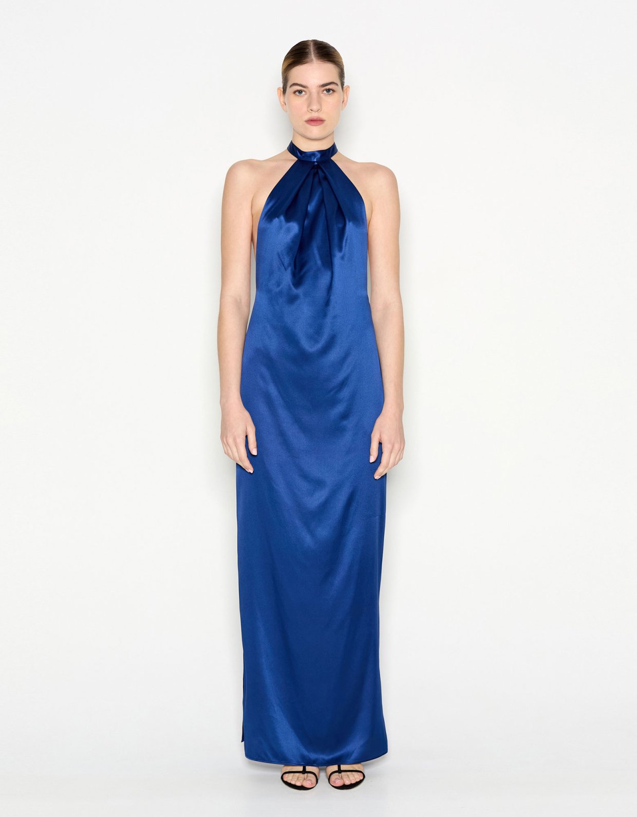 Nadia Rapti Lumen long dress blue