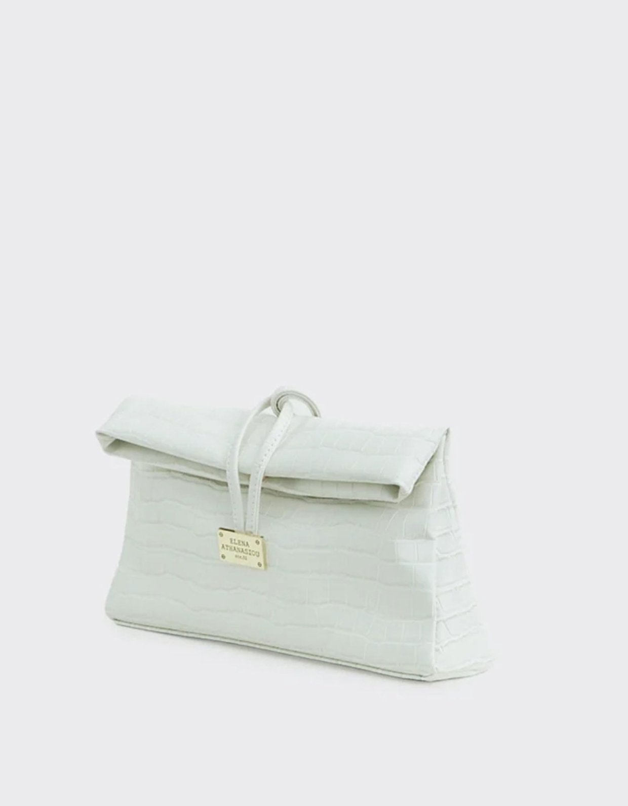 Elena Athanasiou Downtown lunch bag white