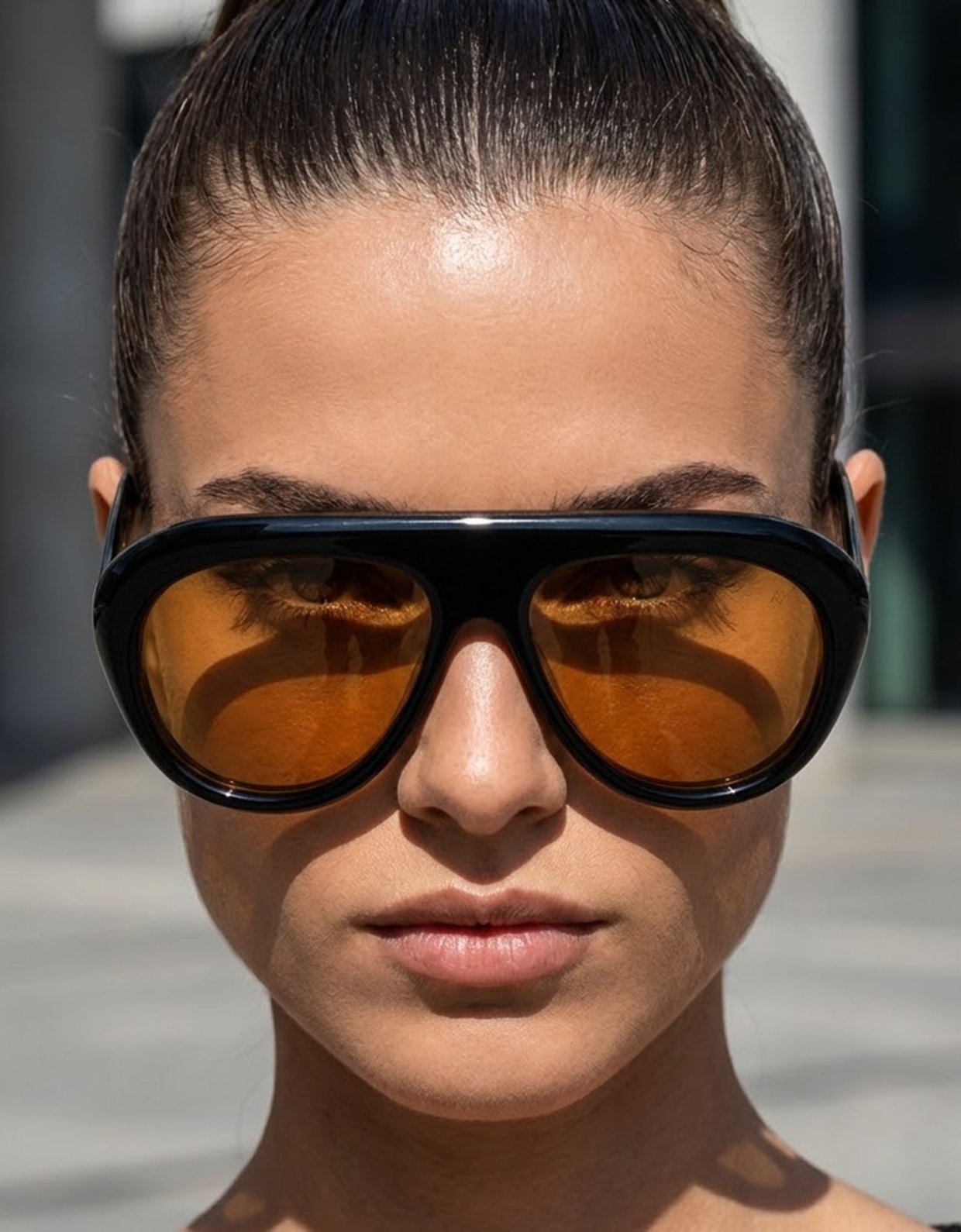 AV Sunglasses Lyra black/orange sunglasses
