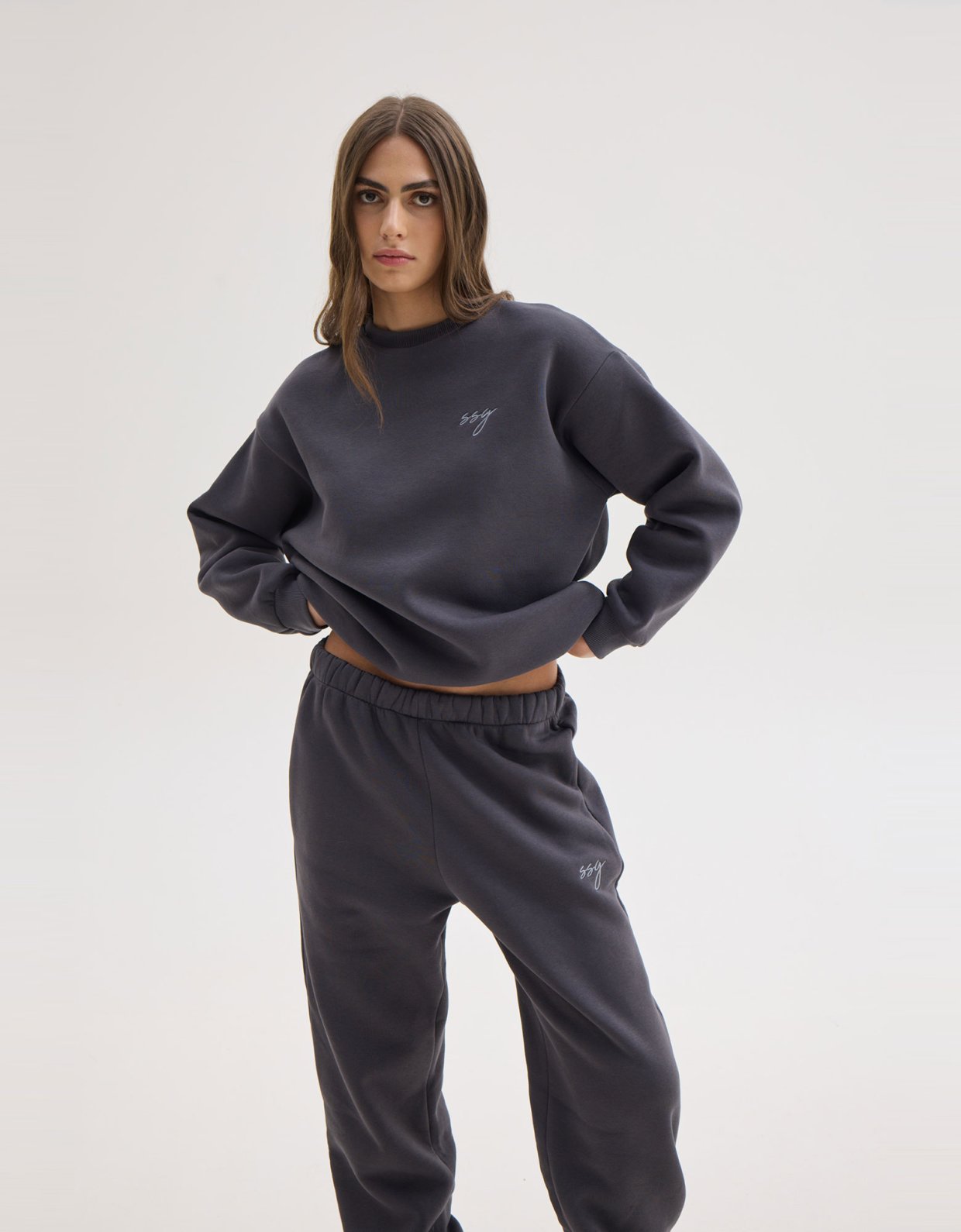 Sunset go Mabel sweatpants dark grey