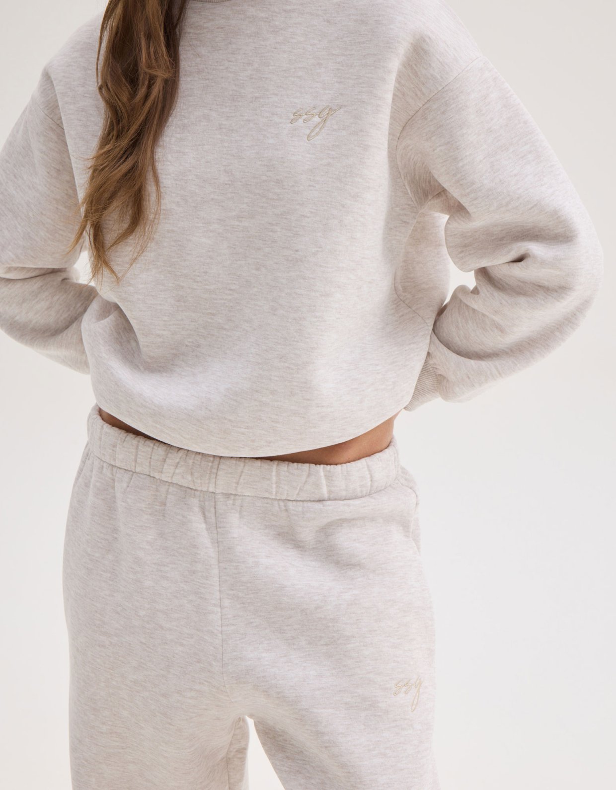 Sunset go Mabel sweatshirt beige