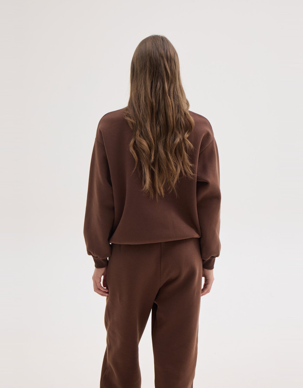 Sunset go Mabel sweatshirt brown