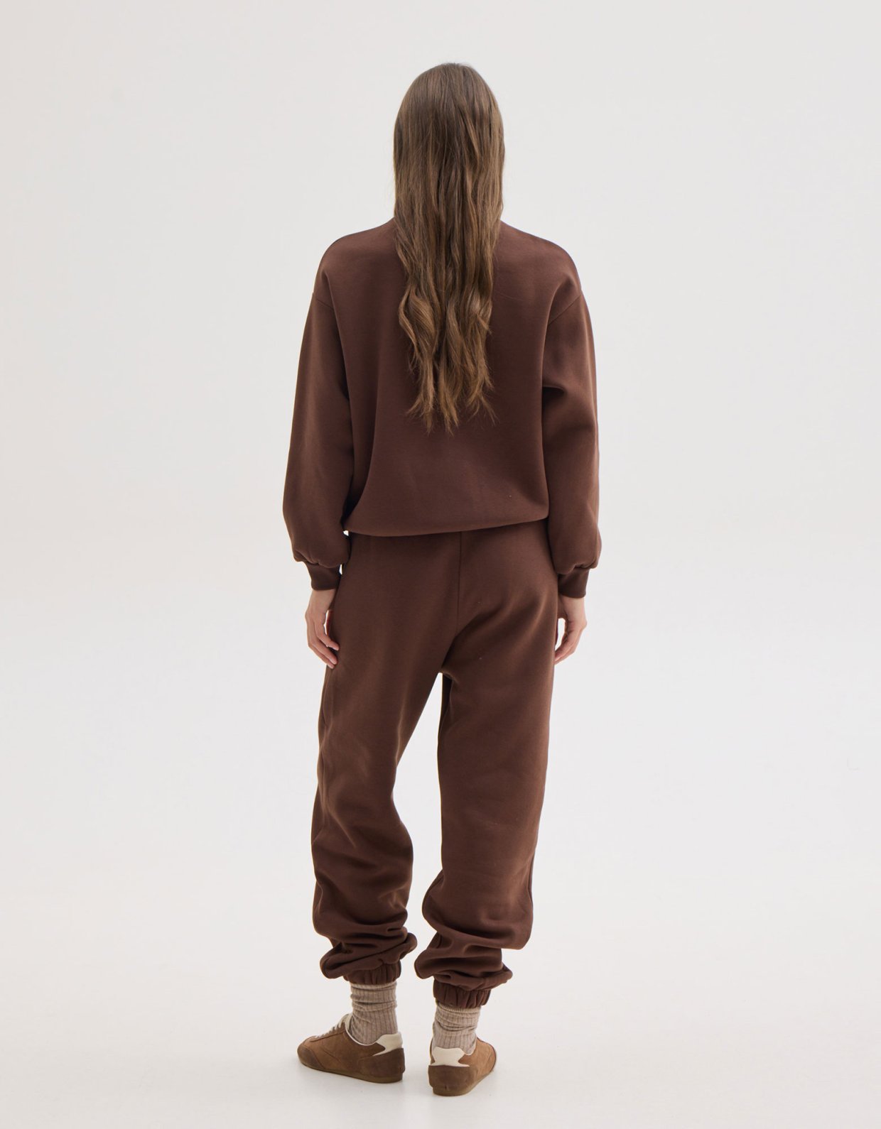 Sunset go Mabel sweatshirt brown