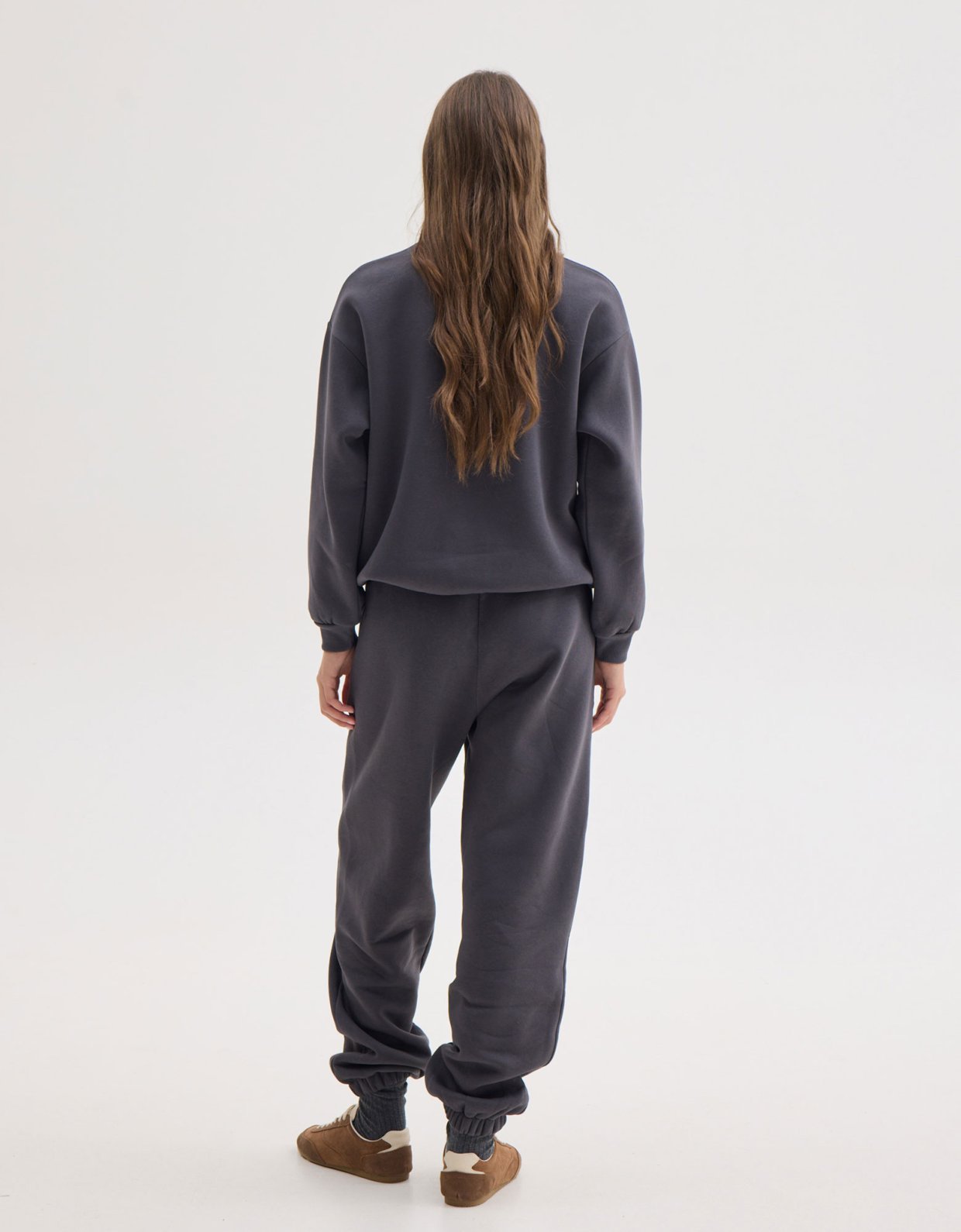 Sunset go Mabel sweatshirt dark grey