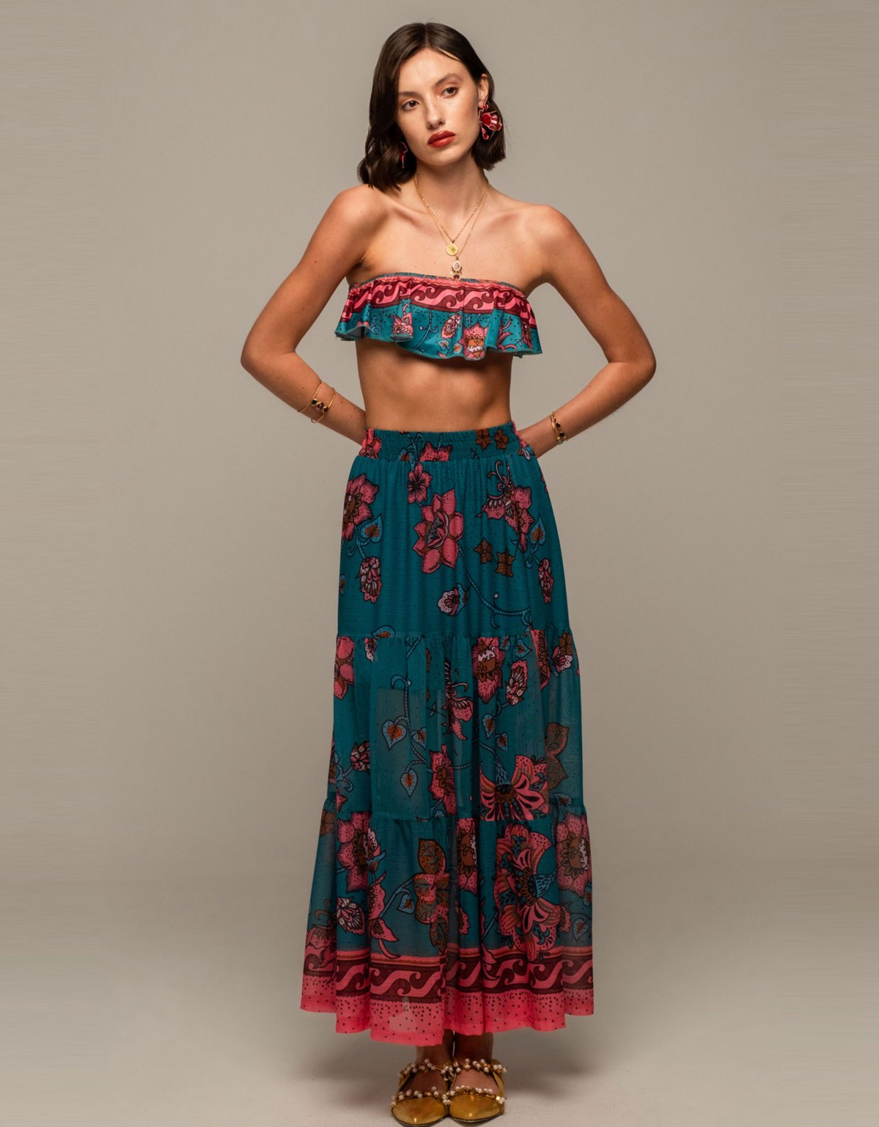 Peace and Chaos Magnolia bikini