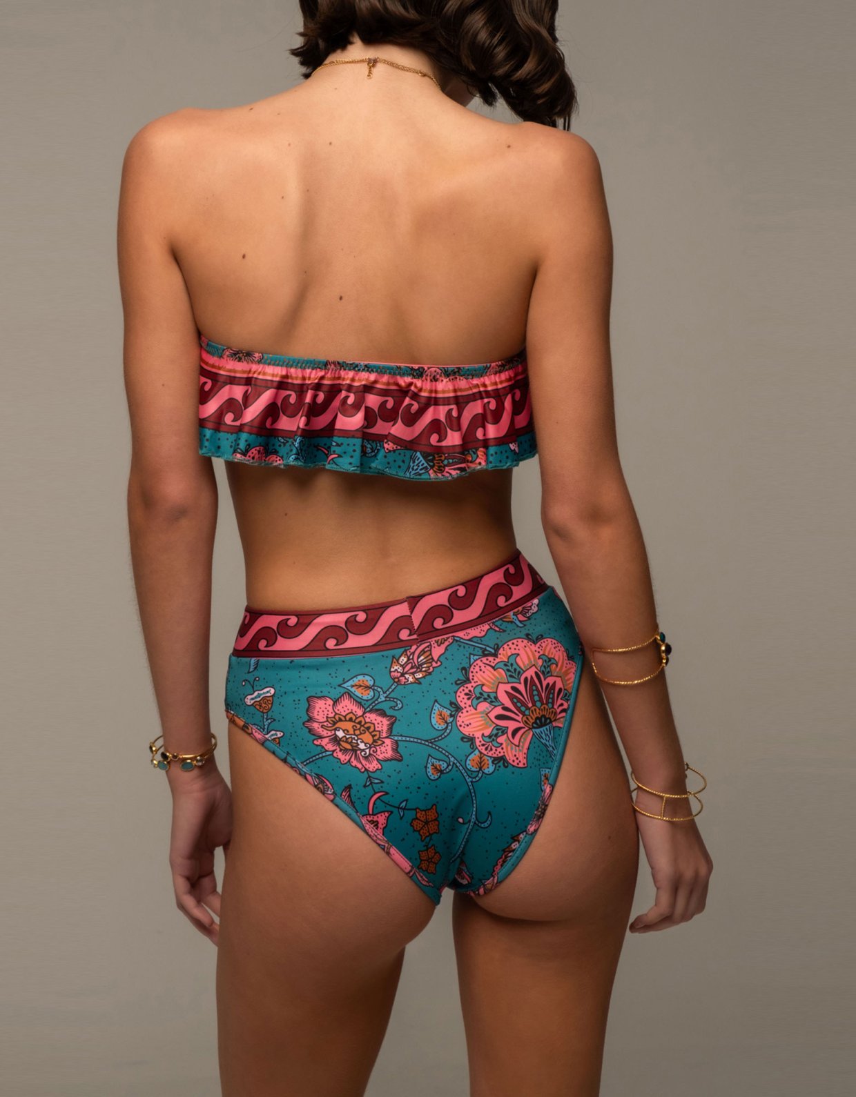 Peace and Chaos Magnolia bikini