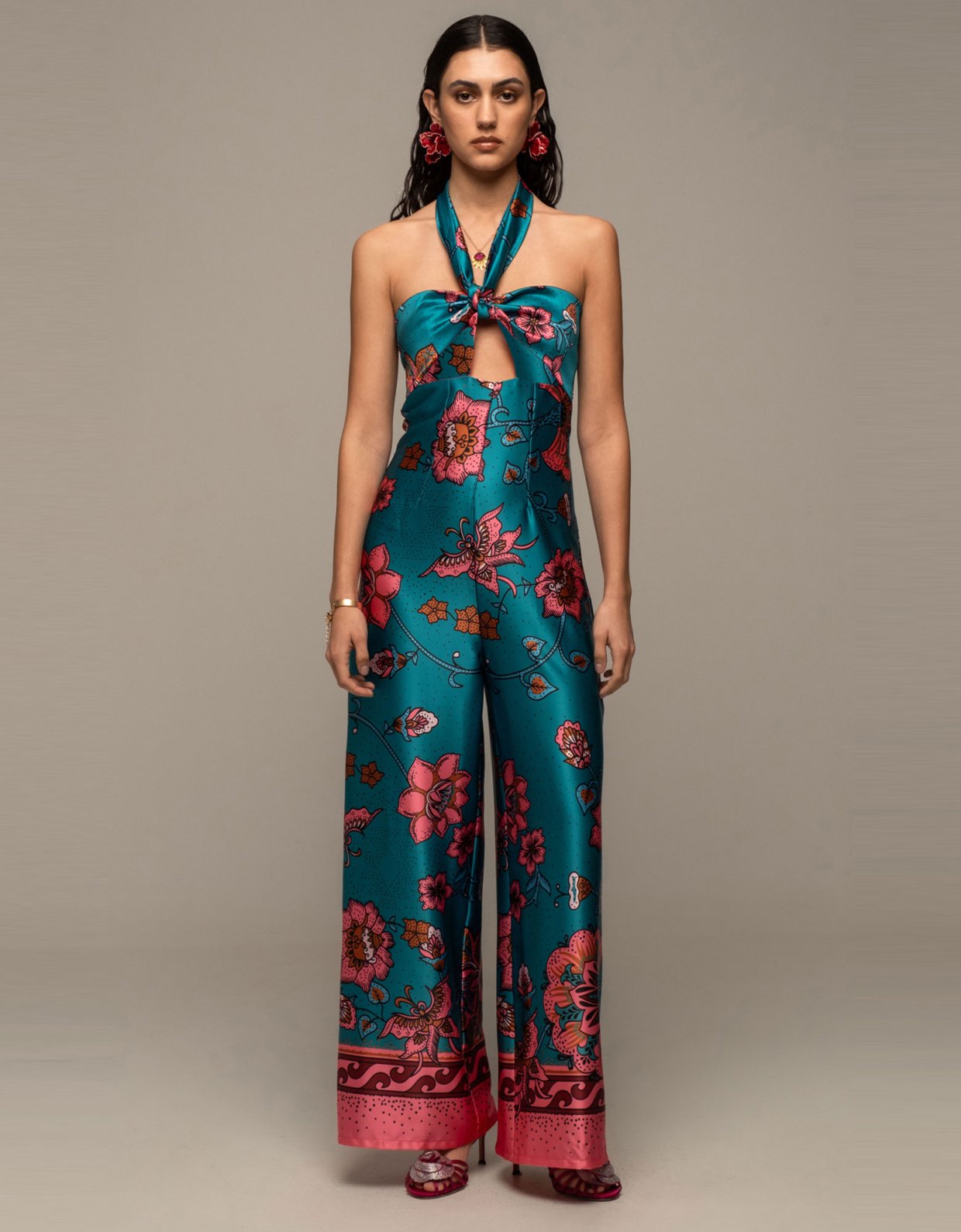 Peace and Chaos Magnolia strapless jumpsuit