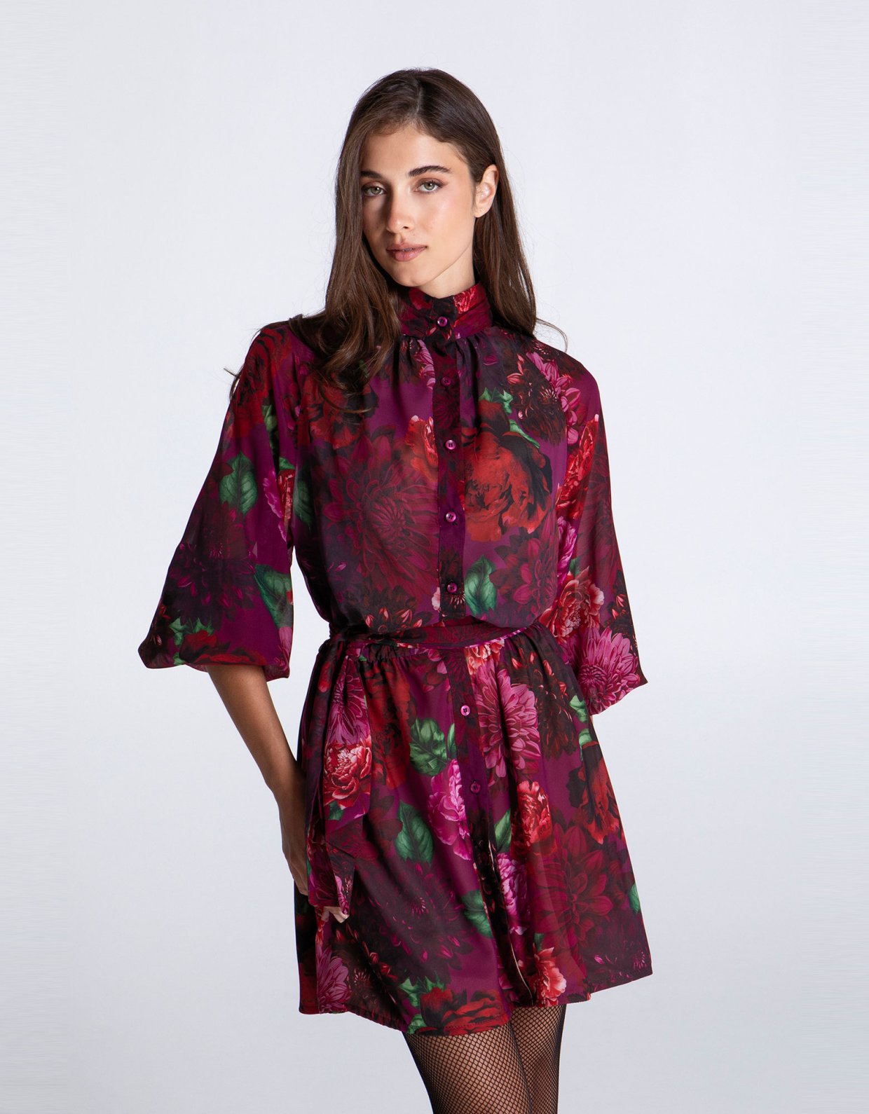 Eveleya Marbelle mini dress with belt