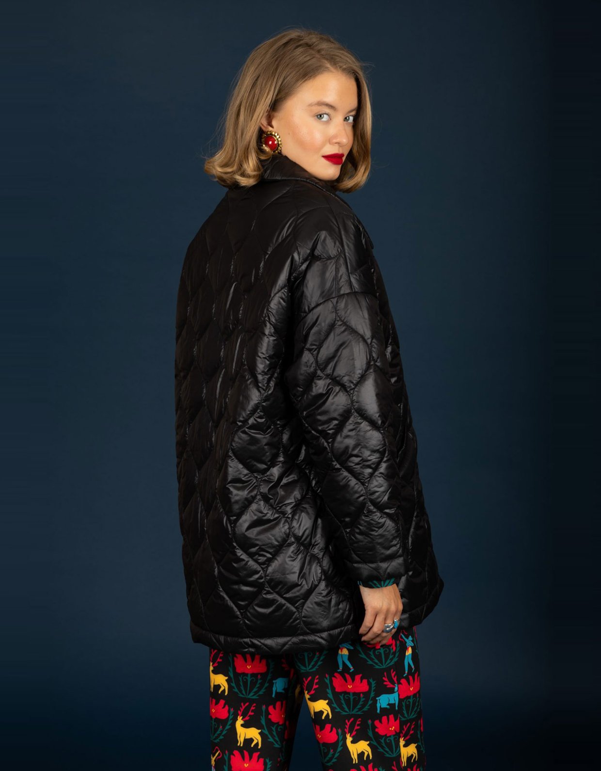 Chaton Marcus puffer coat black