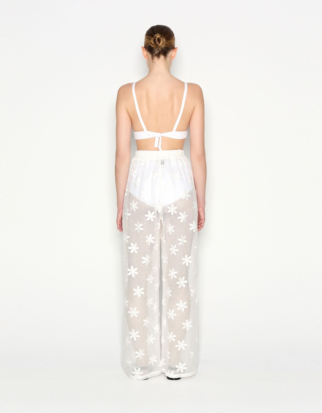 Nadia Rapti Margarita  trousers white