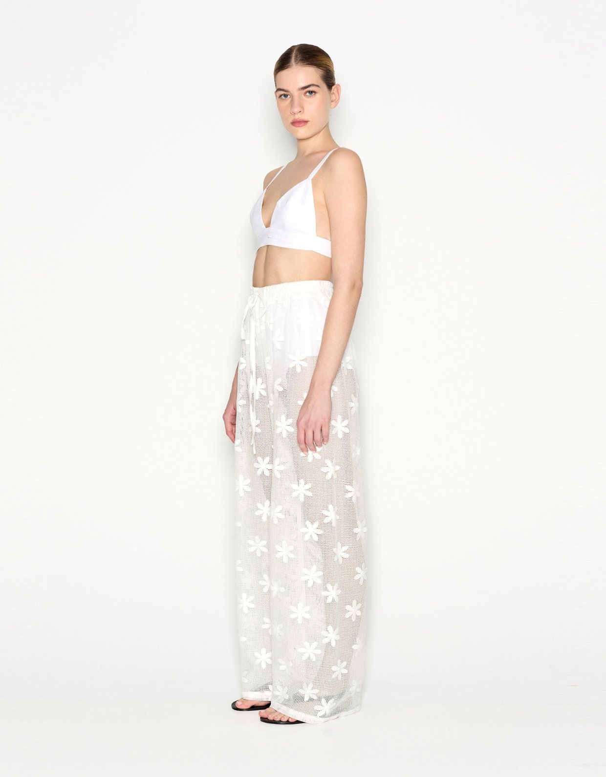 Nadia Rapti Margarita  trousers white