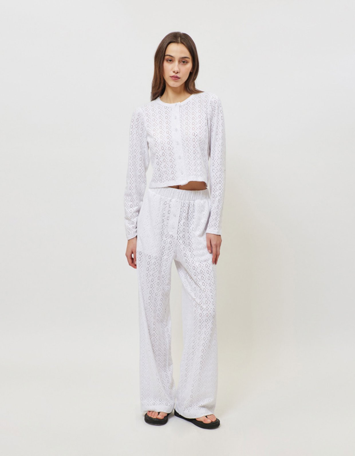 Sunset go Marie pants white