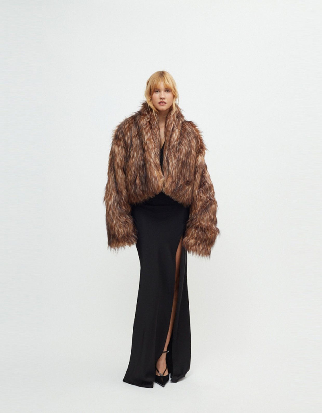 Sunset go Martinez faux fur brown