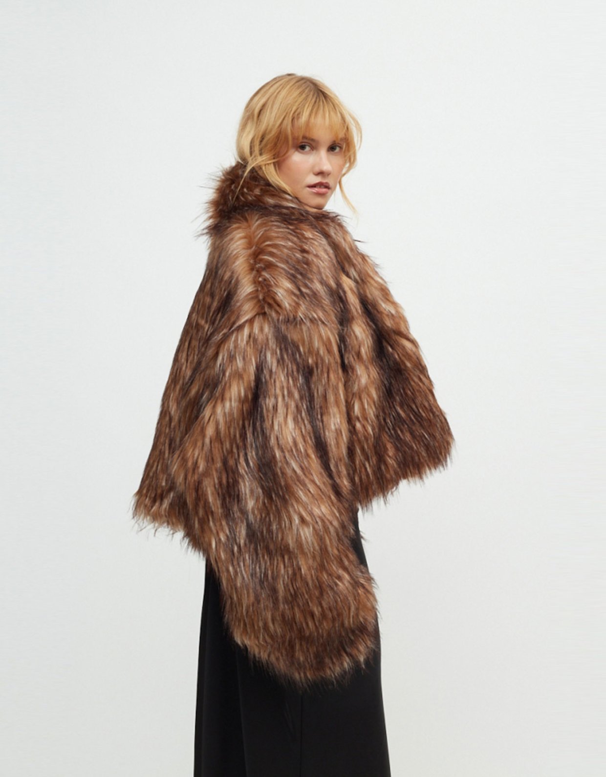 Sunset go Martinez faux fur brown