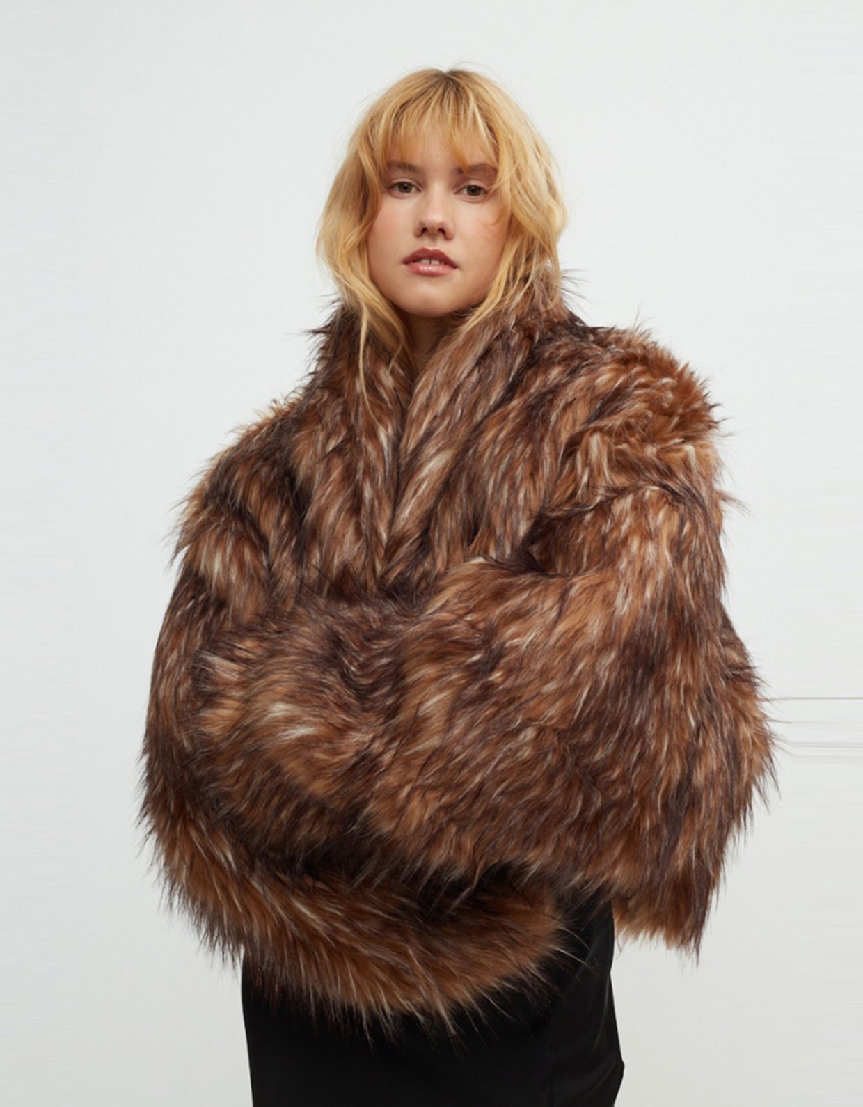 Sunset go Martinez faux fur brown