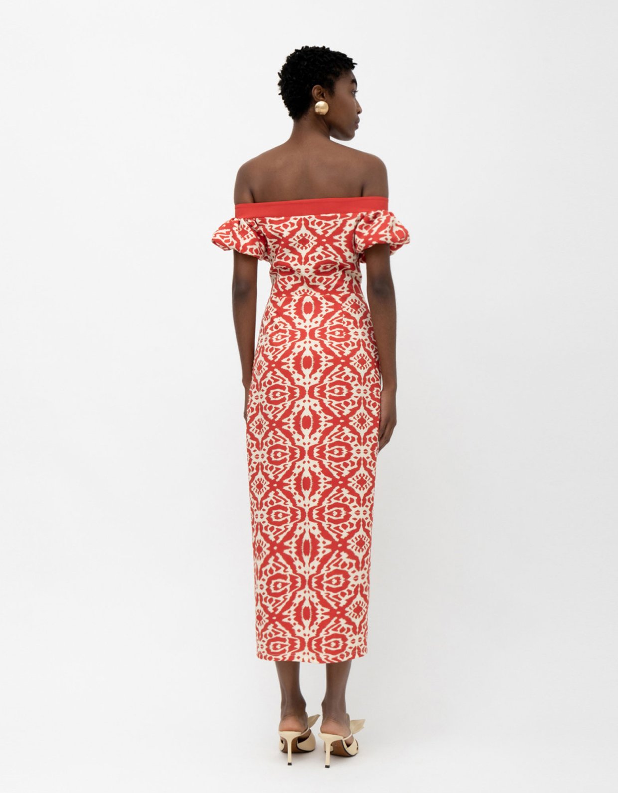 Mallory the label Masai flame dress red