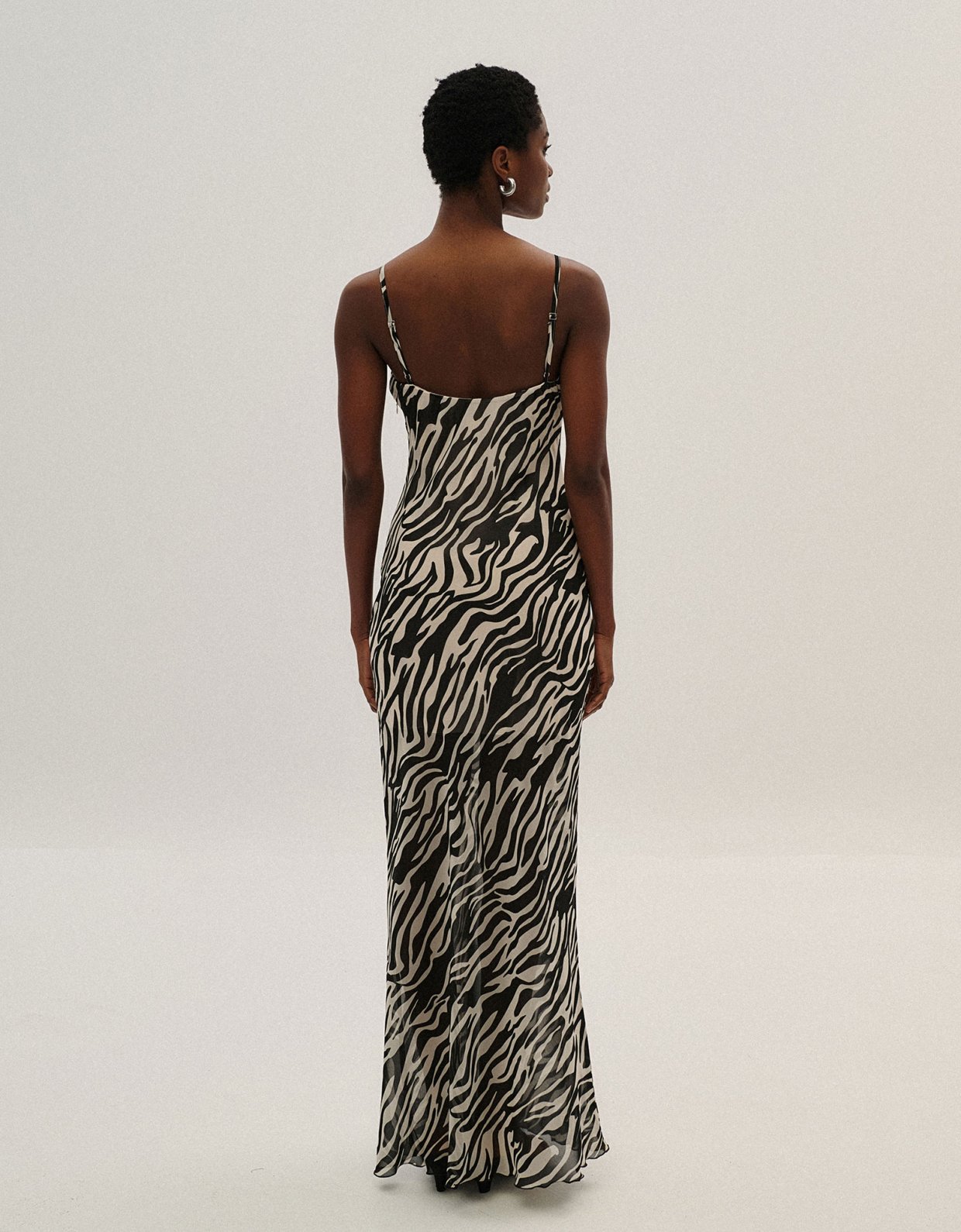 Combos Knitwear Maxi dress animal print