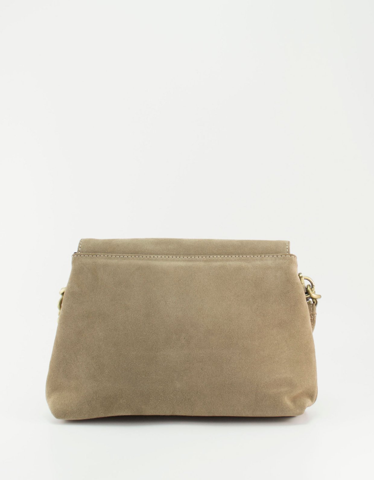Clic Jewels Donna medium bag mocha suede