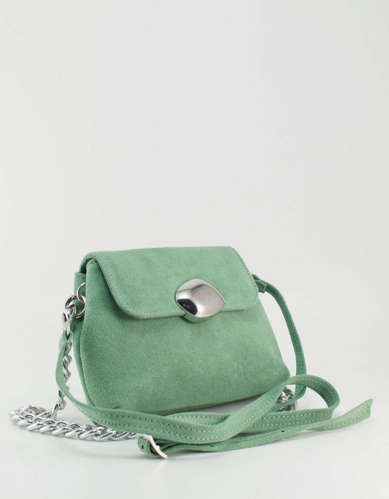 Clic Jewels Maya mini bag mint suede