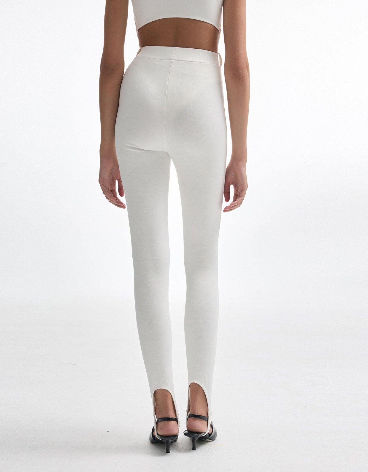 Nadia Rapti Melanie leggings off white