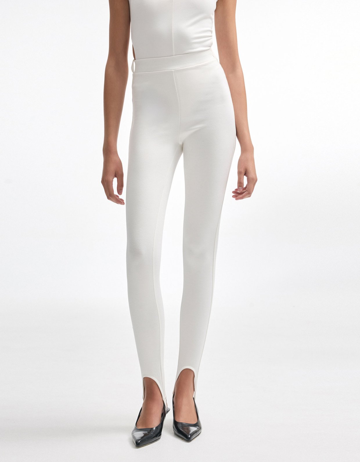 Nadia Rapti Melanie leggings off white