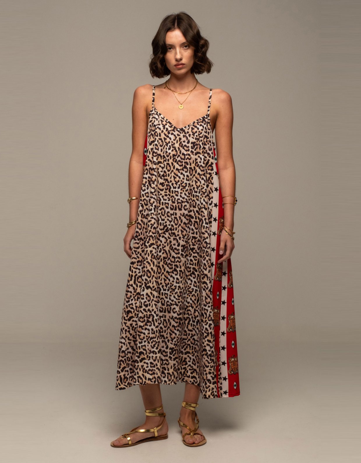 Peace and Chaos Menagerie dress
