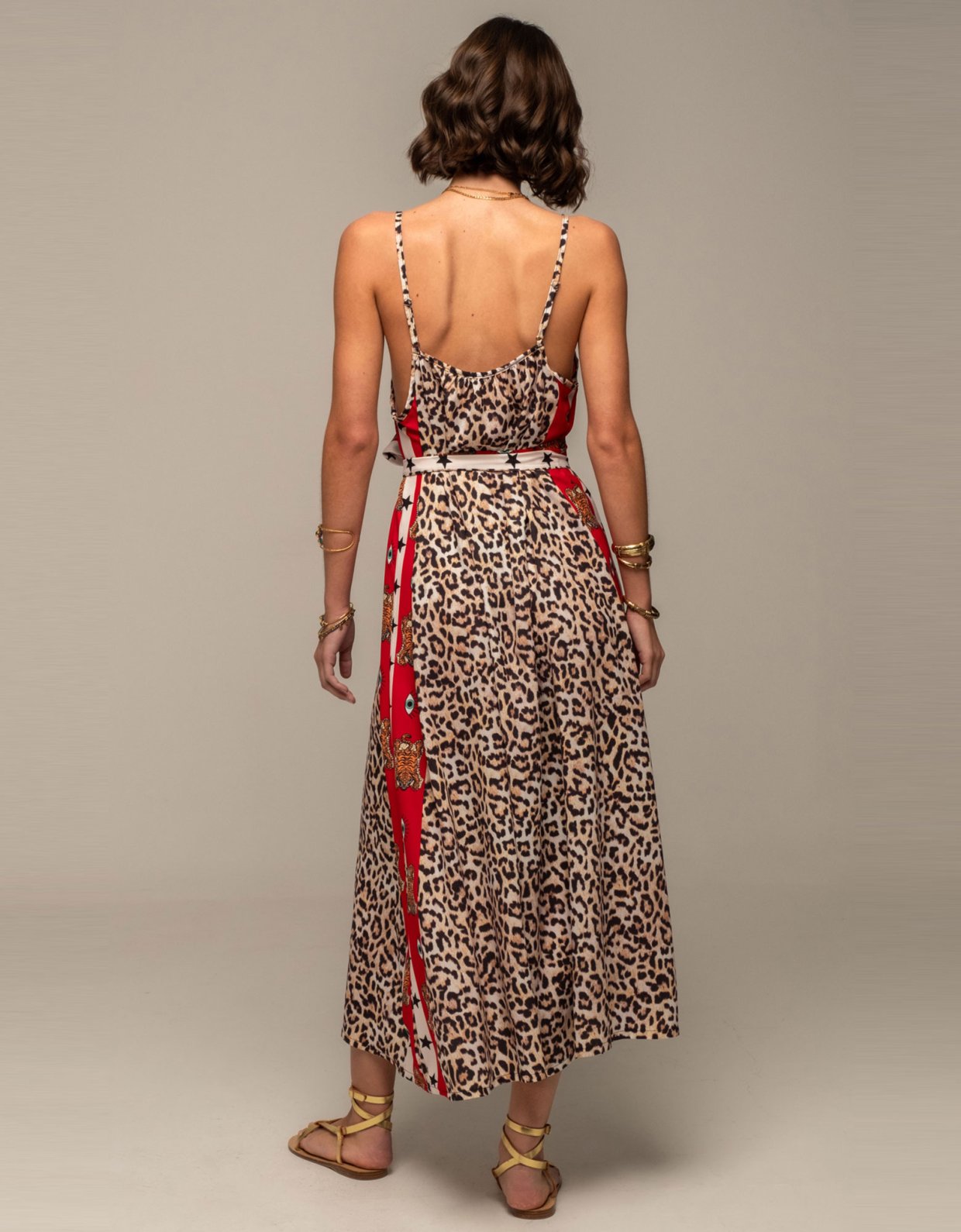 Peace and Chaos Menagerie dress