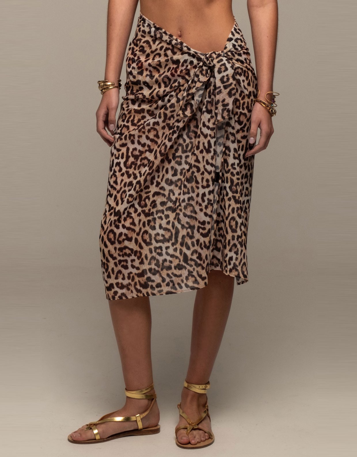 Peace and Chaos Menagerie sarong