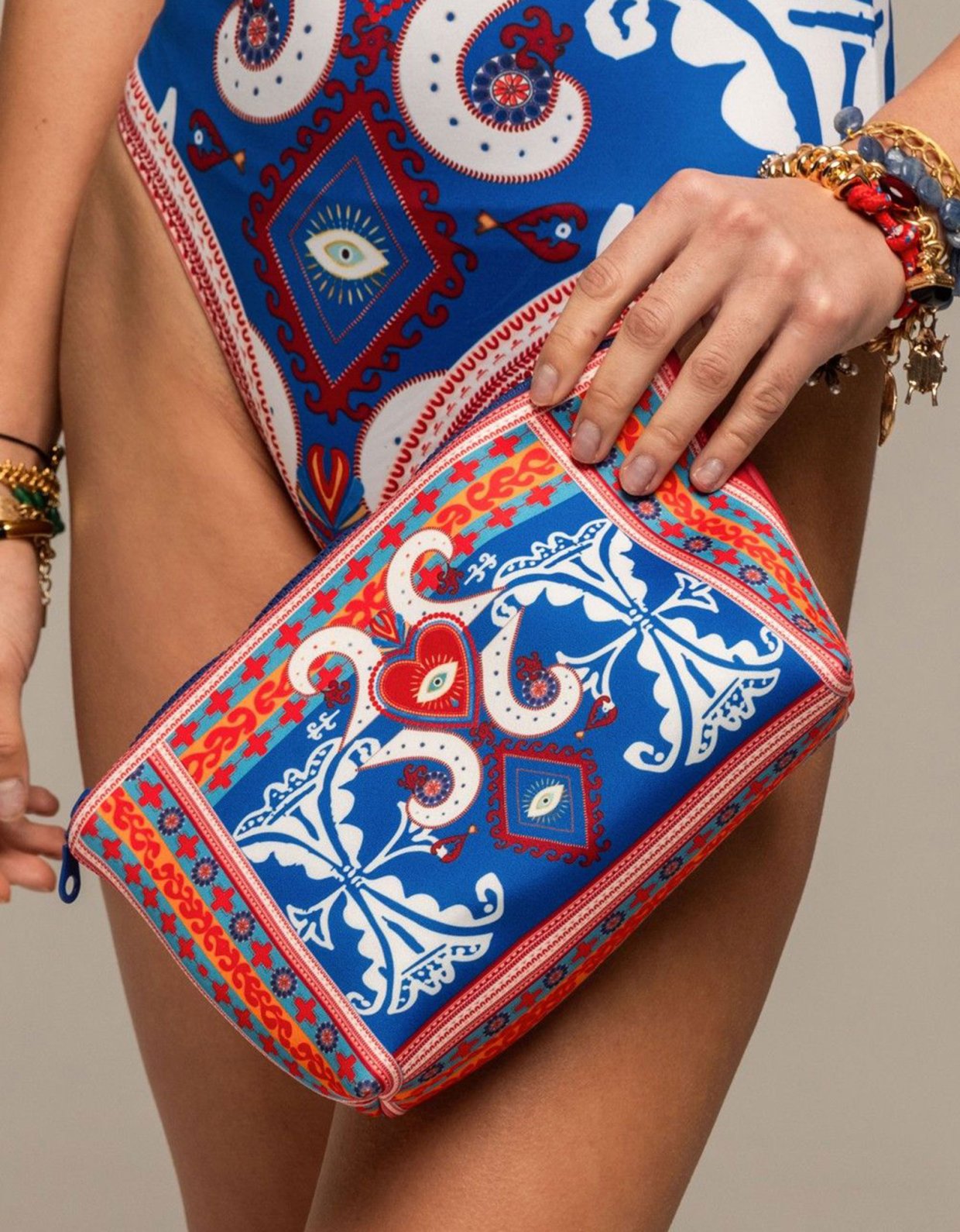 Peace and Chaos Milagros pouch