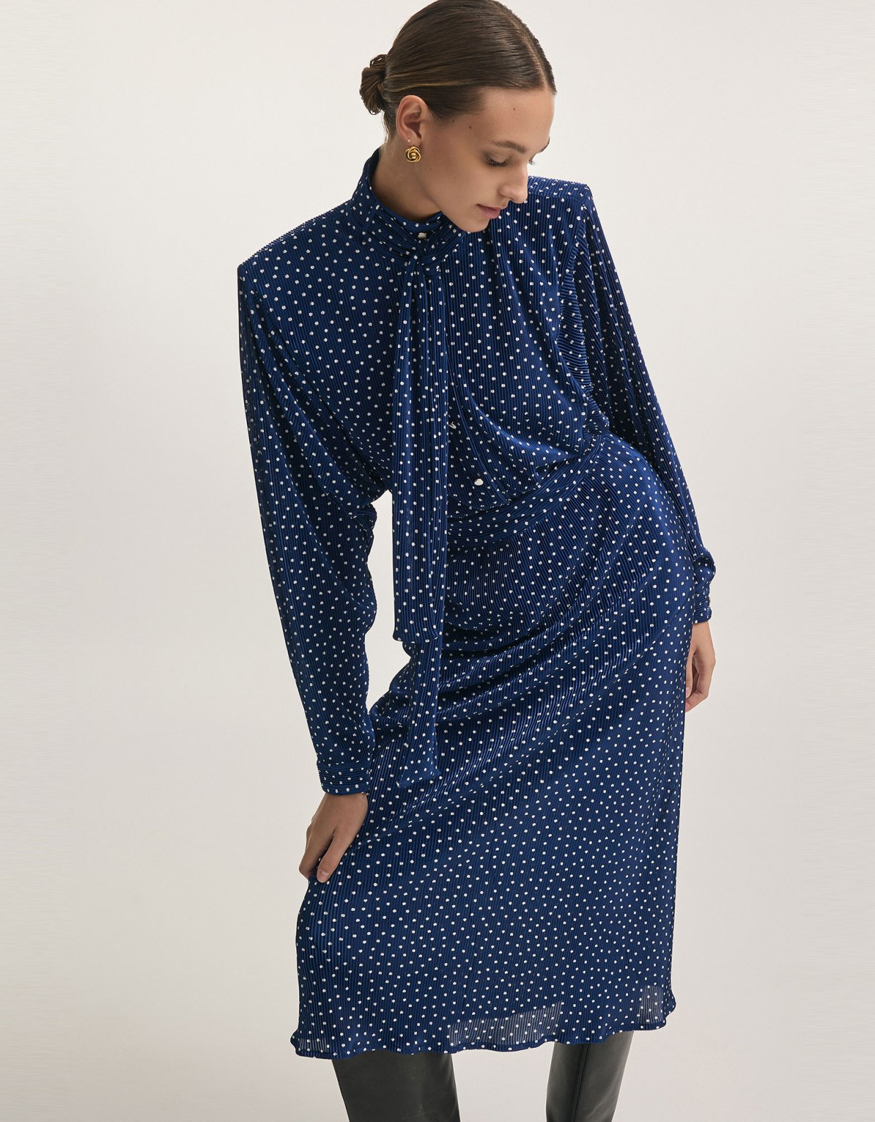 Nadia Rapti Milan shirt blue