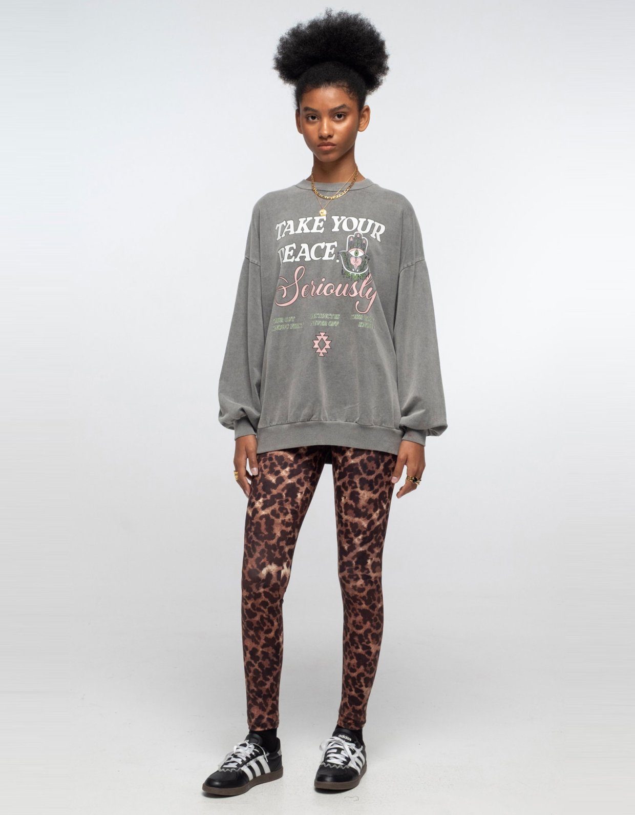 Peace and Chaos Mindfulness sweater