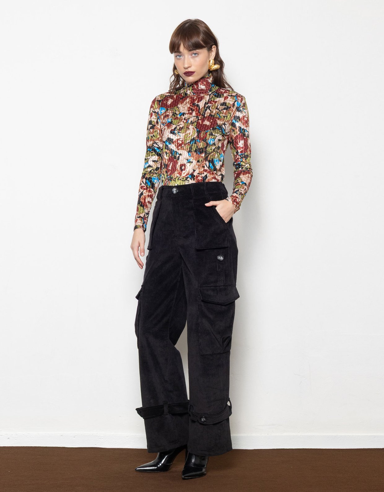 Mallory the label Montana floral top